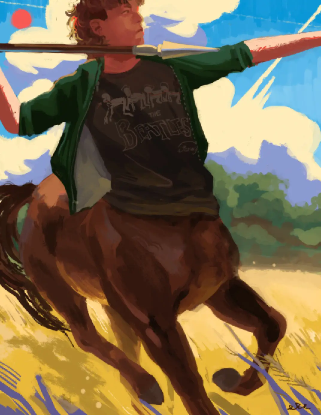 centaur portrait