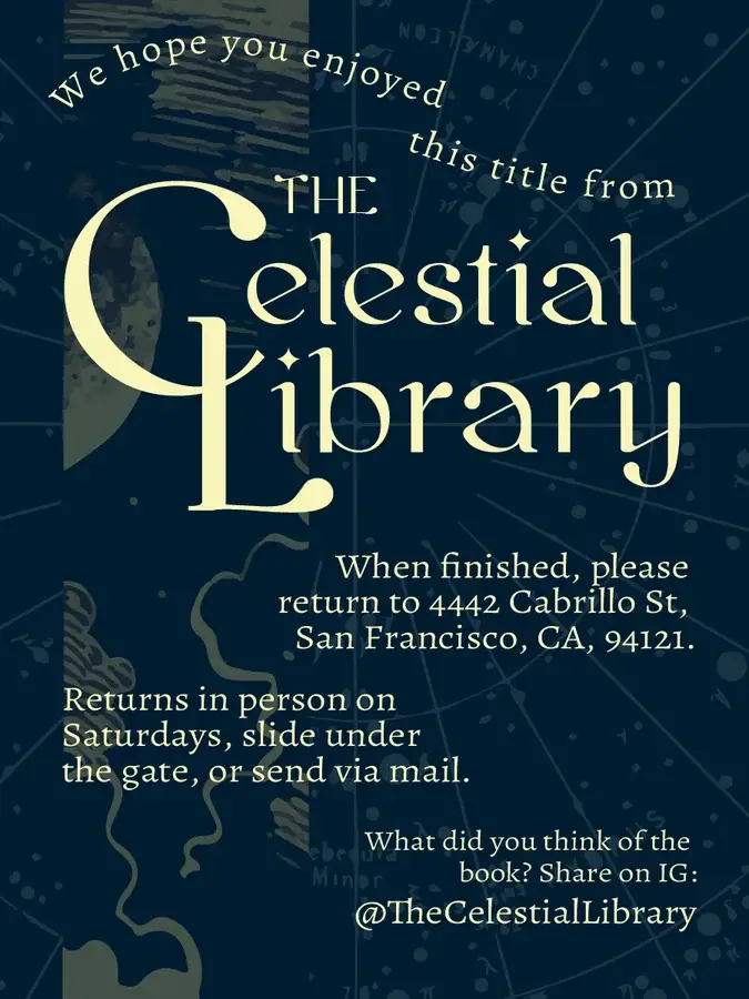 Celestial Library bookplate