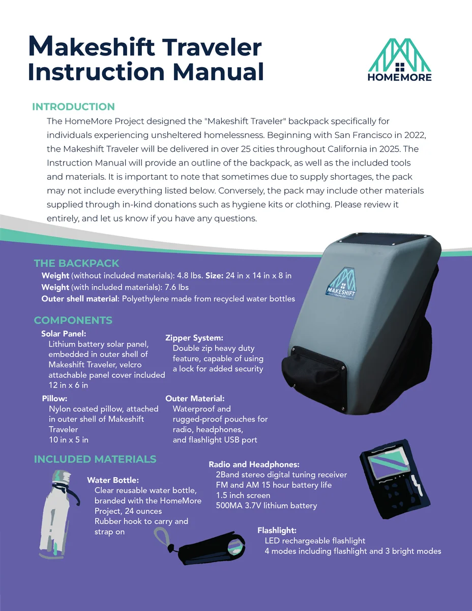 Traveler Instruction Manual cover