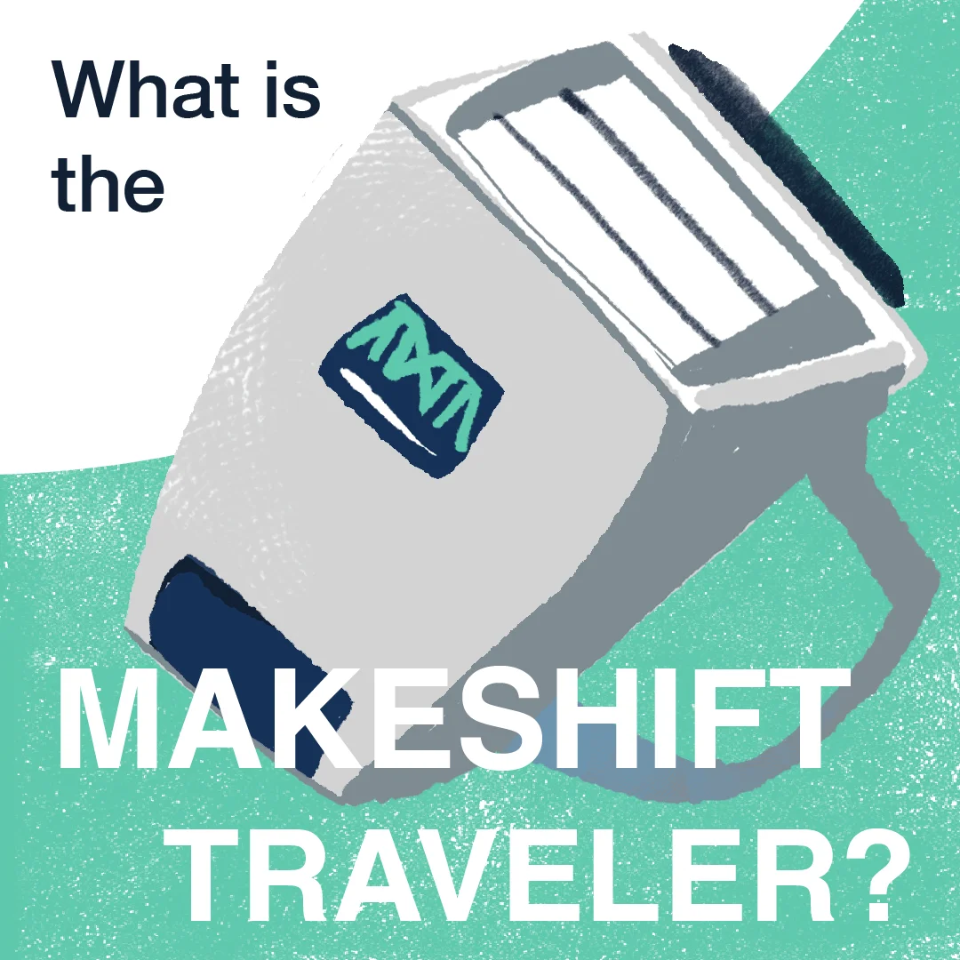 What is the Makeshift Traveler? slide 1